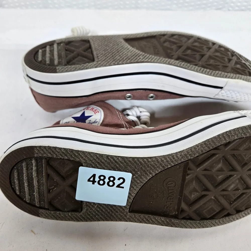 Converse Chuck Taylor All Star High Top Mauve Brown Sneakers Mens 8 Womens 10 - Picture 7 of 7